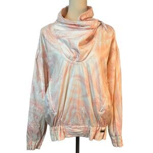 Vintage White Stag Ski Jacket Windbreaker Nylon Pullover Galaxy Pockets